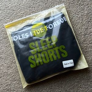 Assholes Live Forever Black Sleep Shorts
